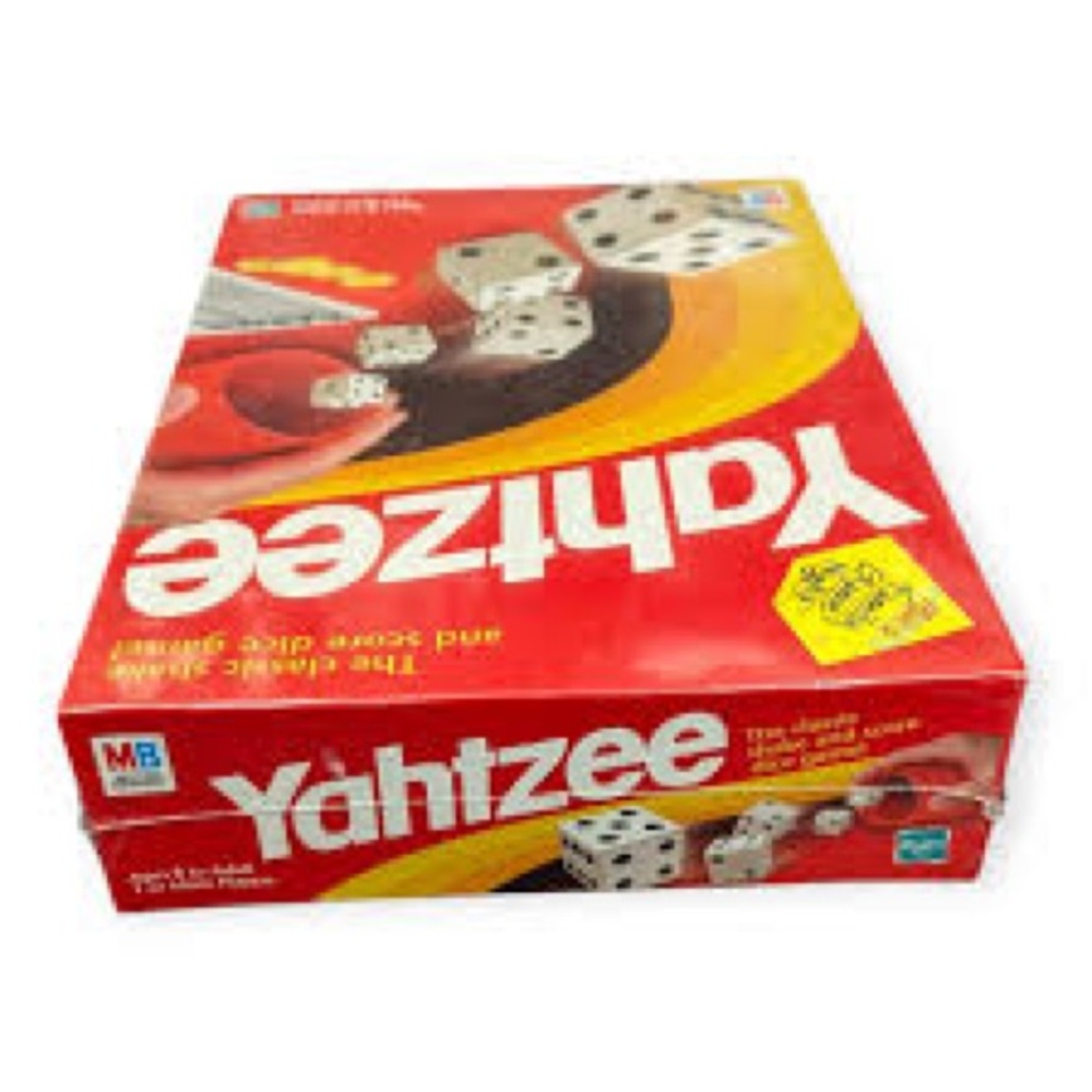 Yahtzee Dice Game - Vibrant Red Box by MB